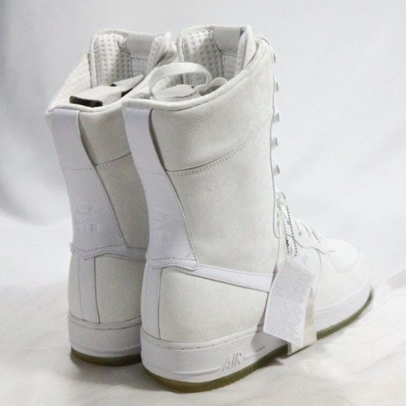 Nike Air Force 1 Wmns 2006 White High Top Sneakers Sz 11.5 US Wmns - Picture 6 of 14